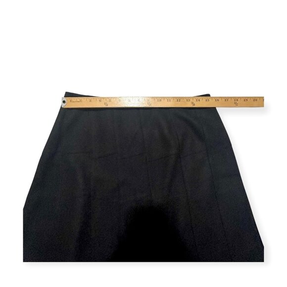 Miu Miu FW06 Felt Wool Architectural Skirt Black IT44 - Picture 13 of 13